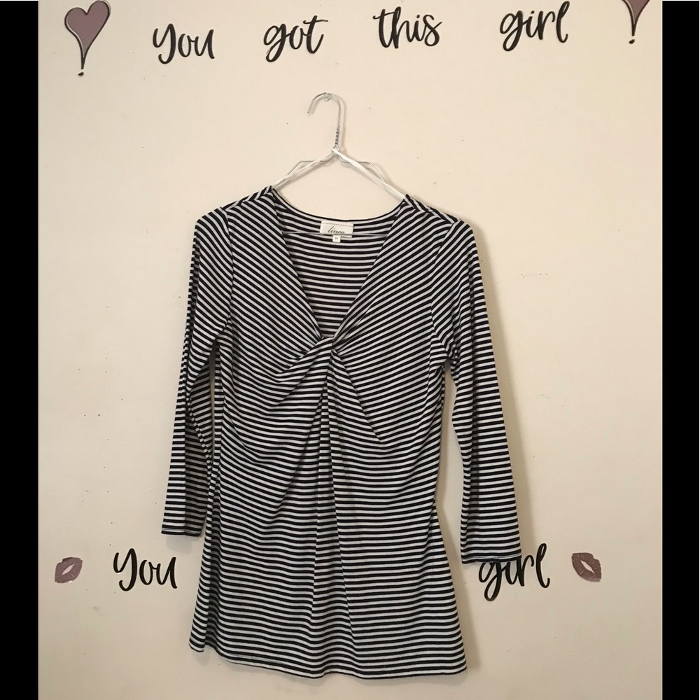 Cute Black and White Top